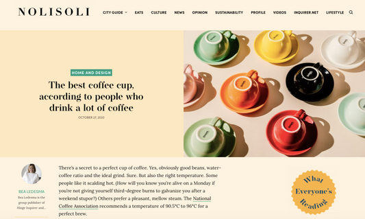 The best coffee cup, according to people who drink a lot of coffee