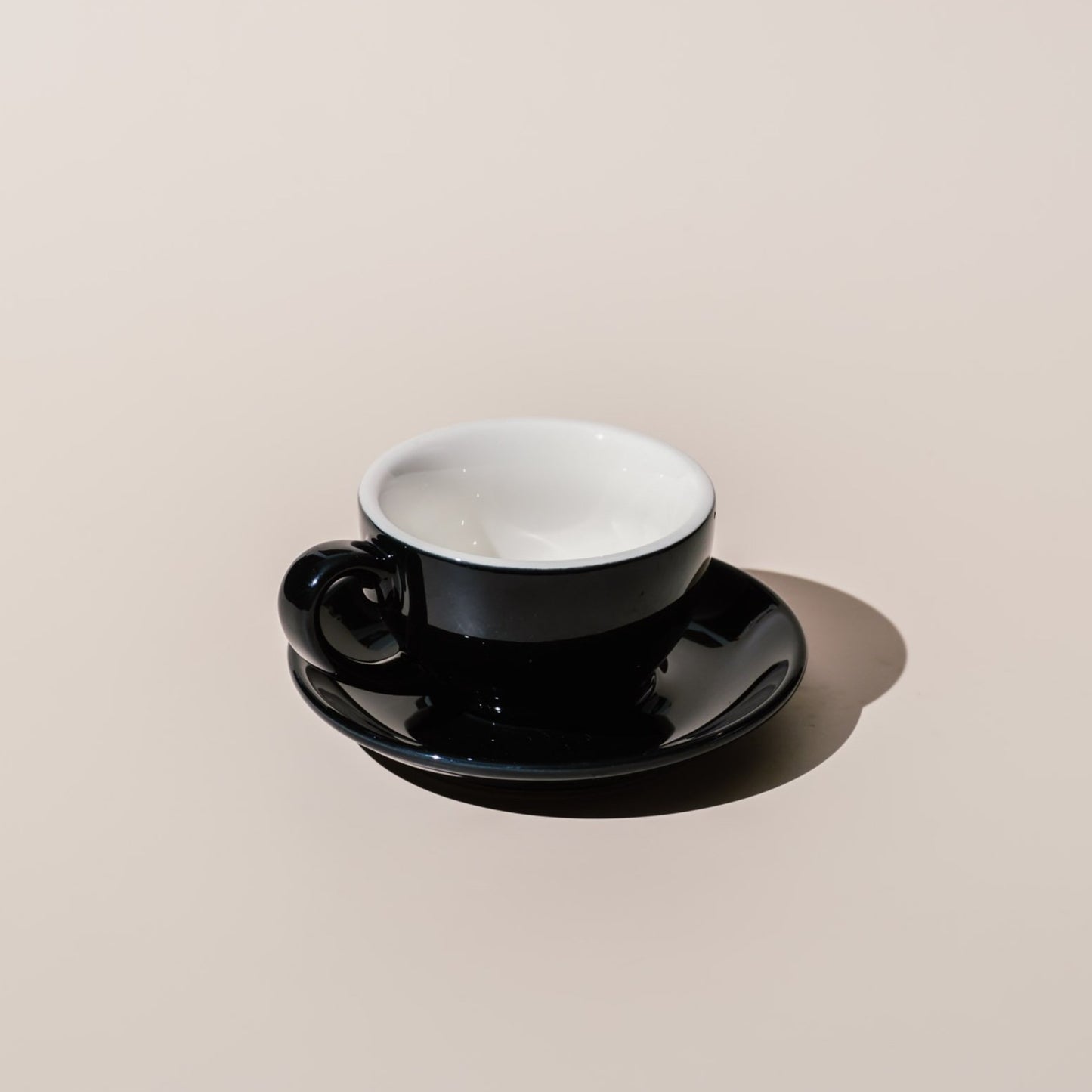 150ml Flat White Egg Cup & Saucer