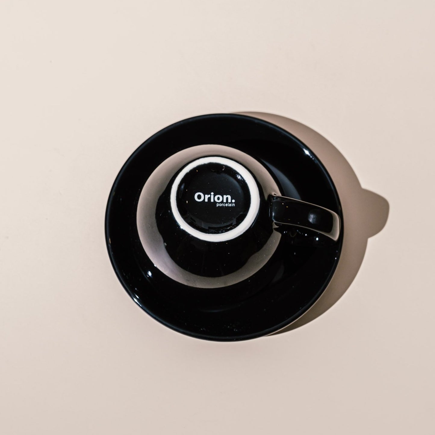 150ml Flat White Egg Cup & Saucer