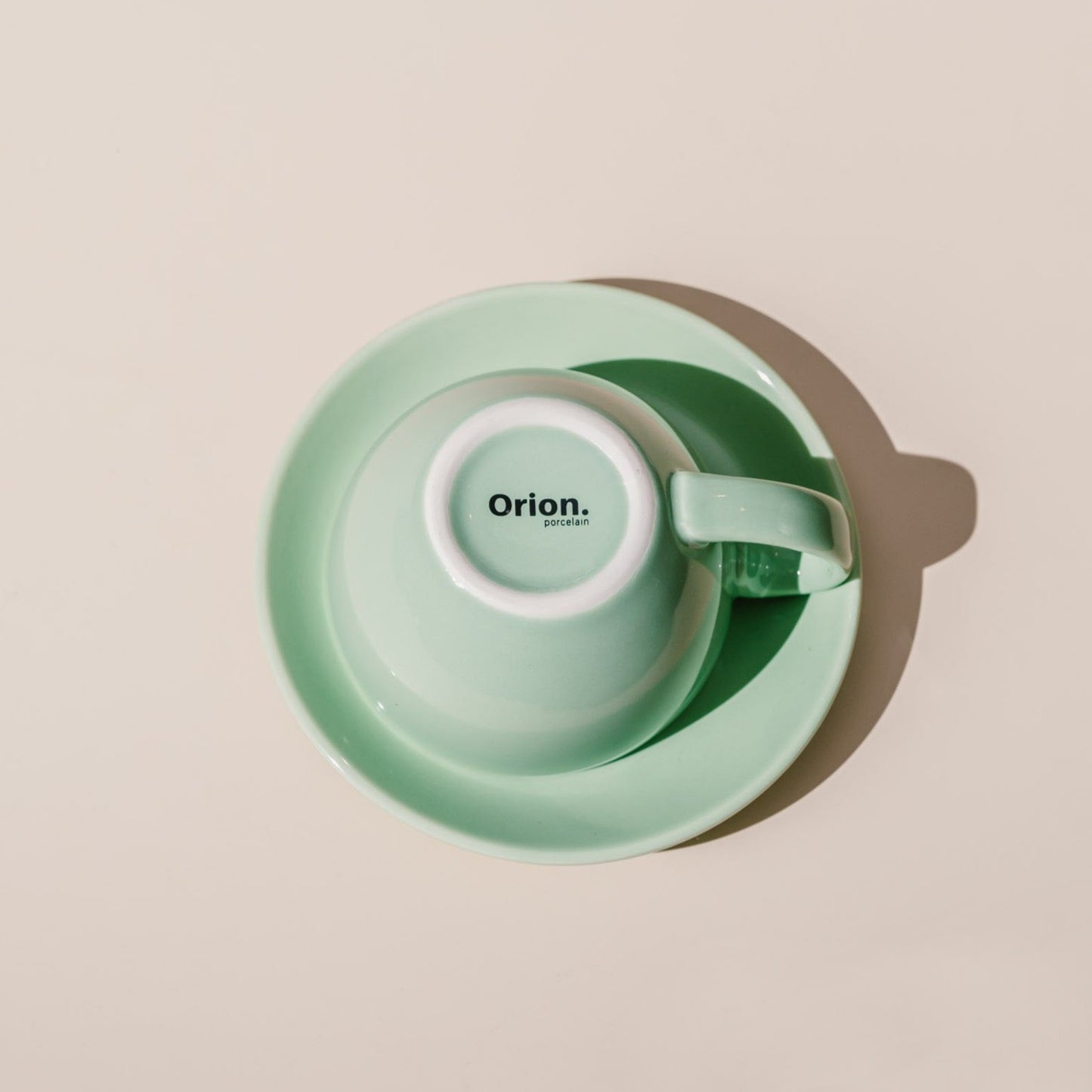 150ml Flat White Egg Cup & Saucer