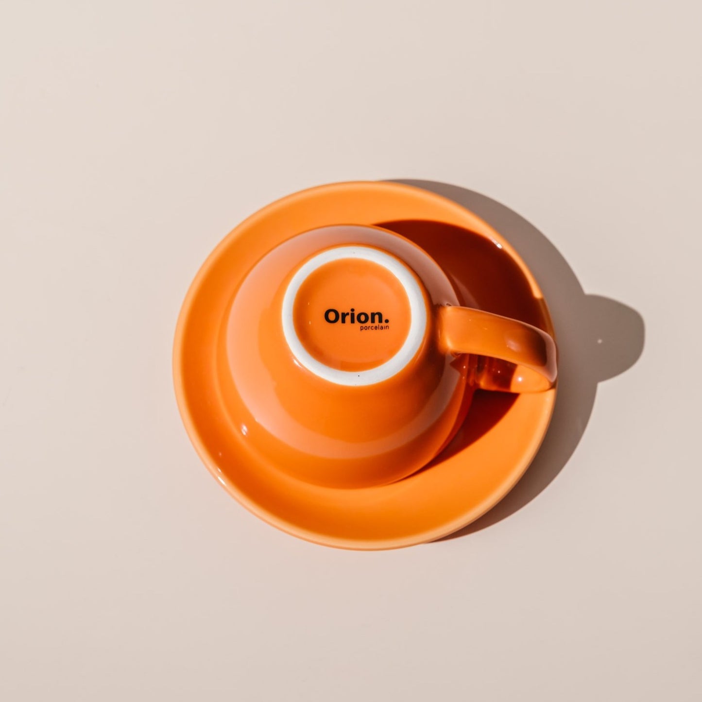 150ml Flat White Egg Cup & Saucer