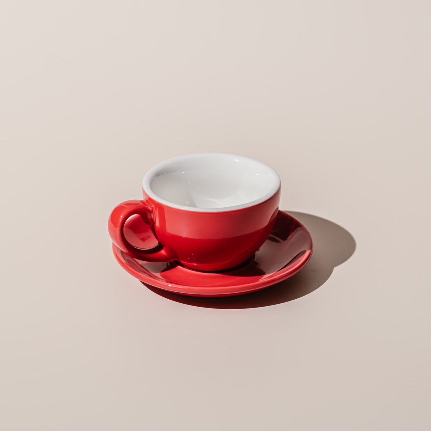 150ml Flat White Egg Cup & Saucer