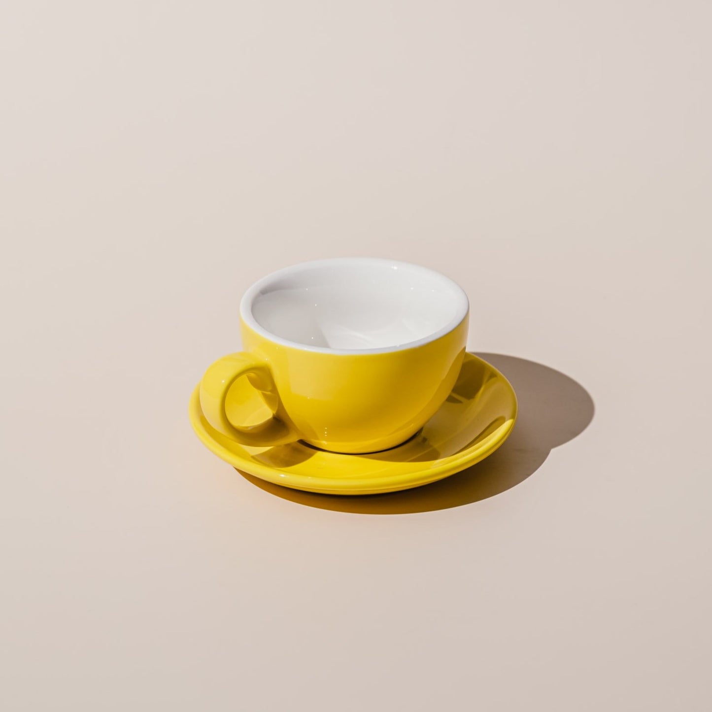 150ml Flat White Egg Cup & Saucer