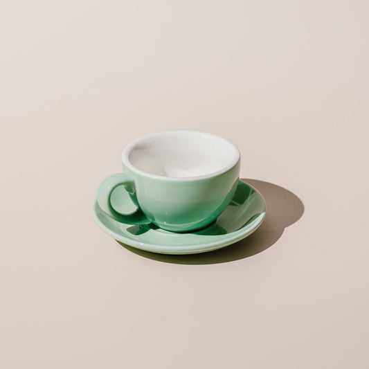 150ml Flat White Egg Cup & Saucer